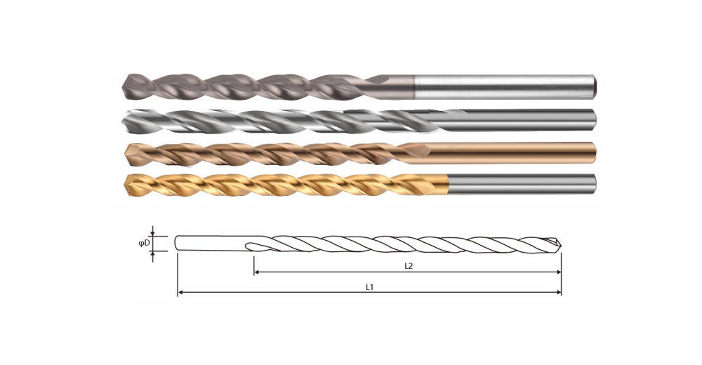 DIN 340 Double Relief Angle Self-Centering High Speed Steel Straight Shank Twist Drill (Full Grinding / Milling / Parabola)
