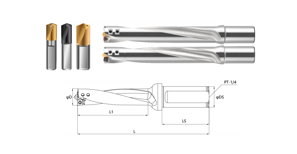 HD-3 6D Cutting Depth Precise Self-Centering Fast Drill