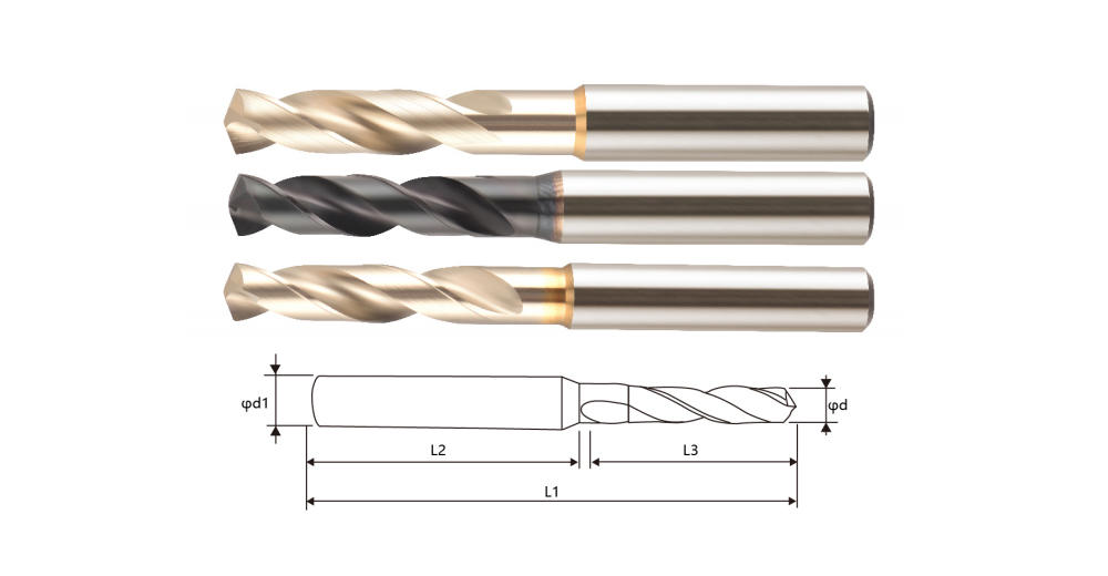 Short High Performance M42/HSP Material Thick Shank High Speed Drill